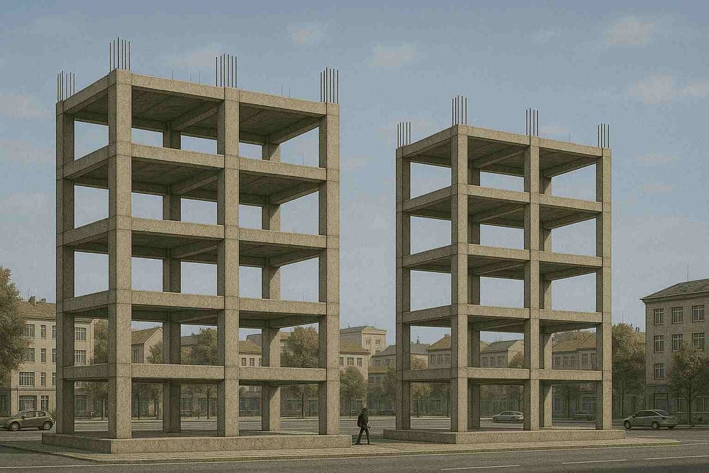 Pemilihan sistem rangka pemikul momen pada gedung