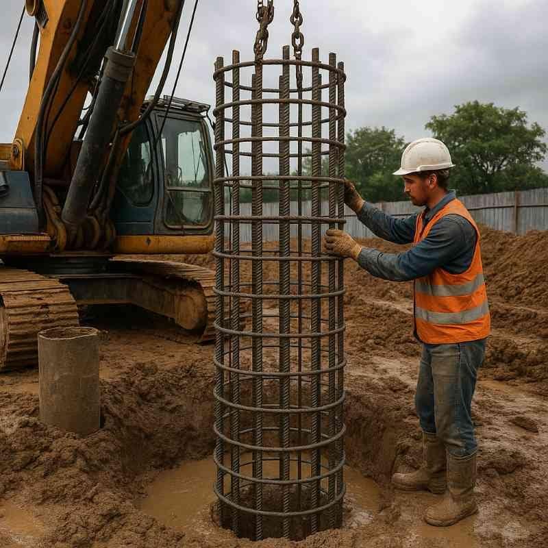 jenis pondasi bored pile